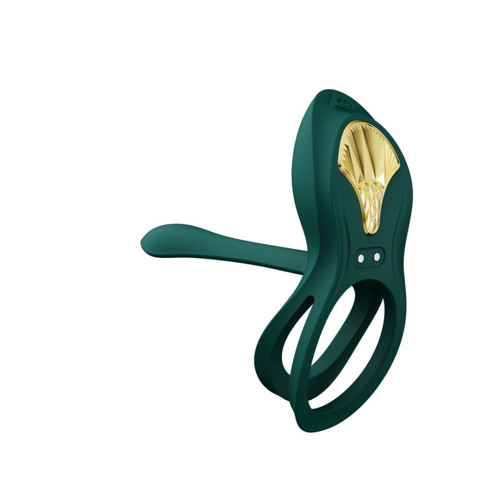 Zalo BAYEK - Draagbare Vibrator - Turquoise Groen