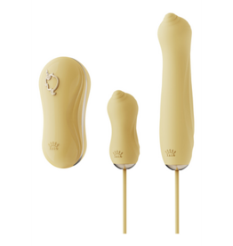 Zalo Sucking Vibrator with Pump and Different Attachments