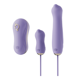 Zalo Sucking Vibrator with Pump and Different Attachments