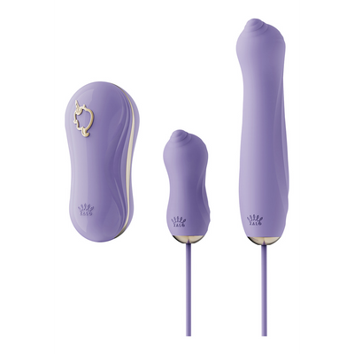 Image of Zalo Sucking Vibrator with Pump and Different Attachments