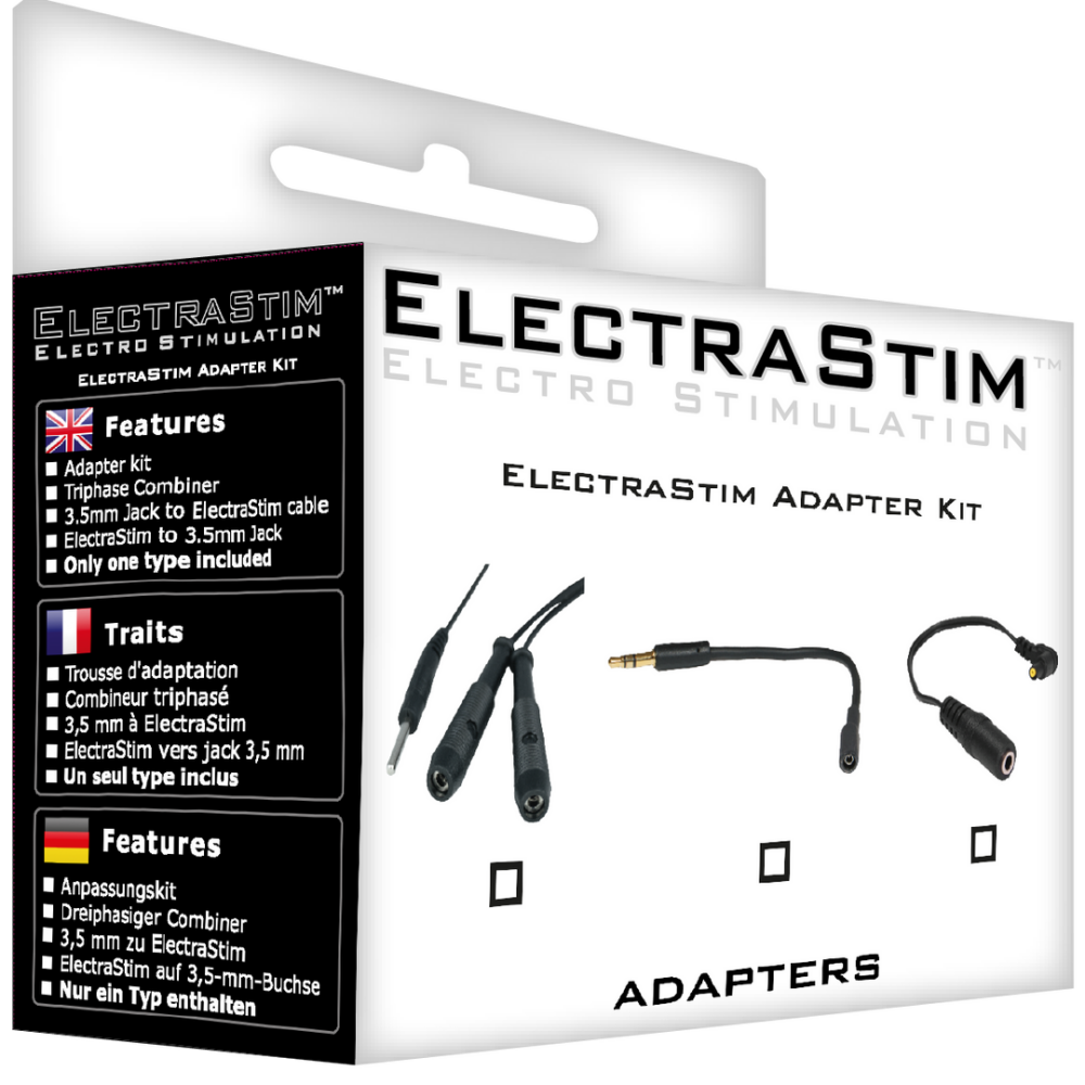 ElectraStim Adapter Kit - ElectraStim Standard Adapter to 3.5mm Jack