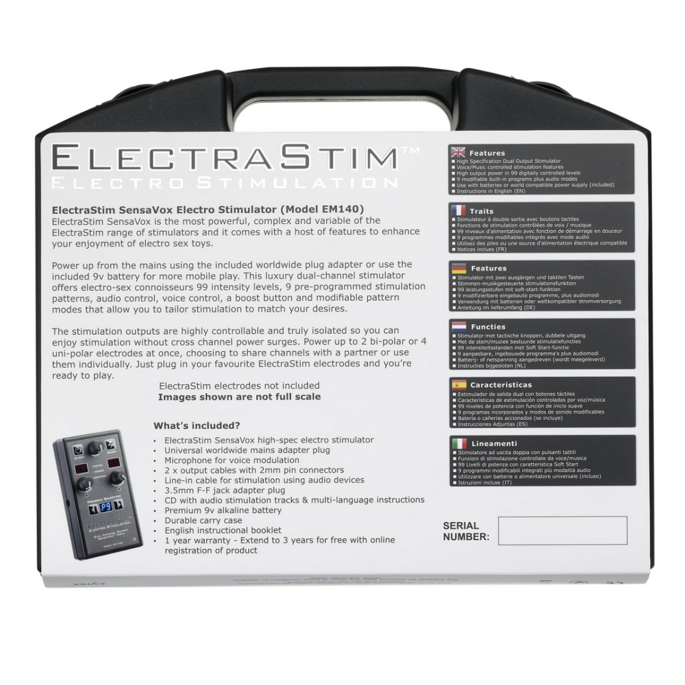 ElectraStim Sensavox - Stimulator Kit