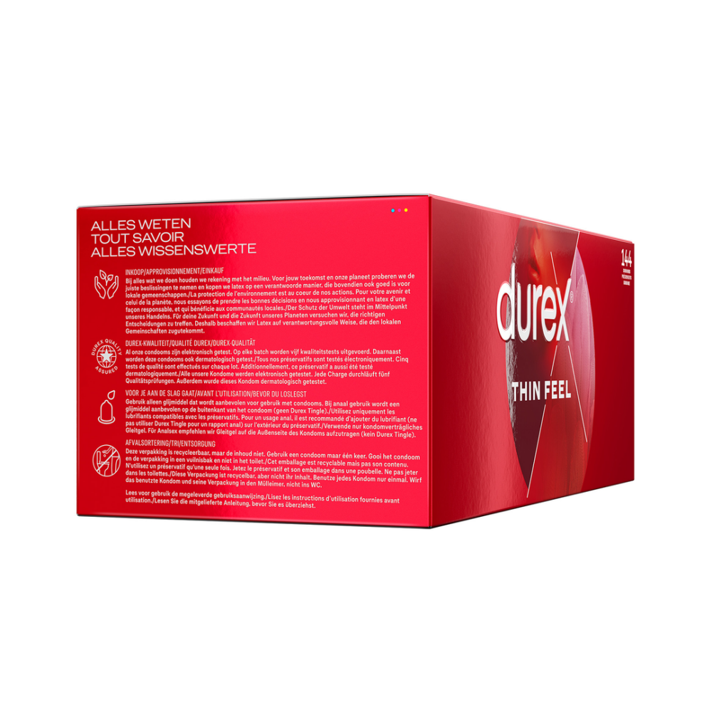 Durex Dunne Voel - Condooms - 144 Stuks