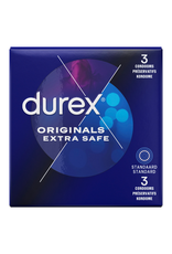 Durex Originals Extra Safe - Condoms - 3 Pieces