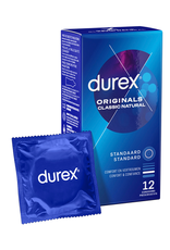 Durex Originals Classic Natural - Condoms - 12 Pieces