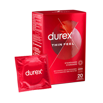 Durex Thin Feel - Condoms - 20 Pieces