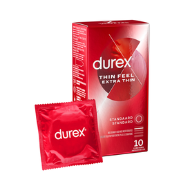 Durex Thin Feel Extra Thin - Condoms - 10 Pieces