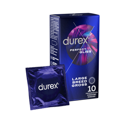 Image of Durex Perfect Gliss - Lubricant - 10 Pieces