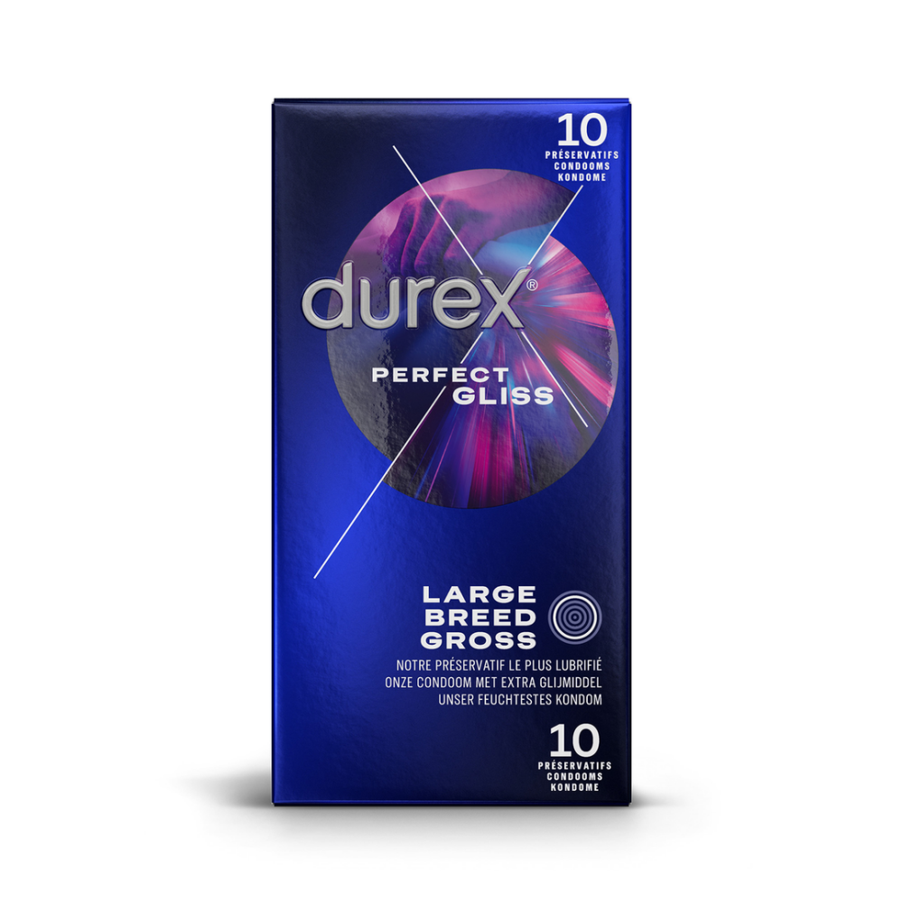 Durex Perfect Gliss - Lubricant - 10 Pieces