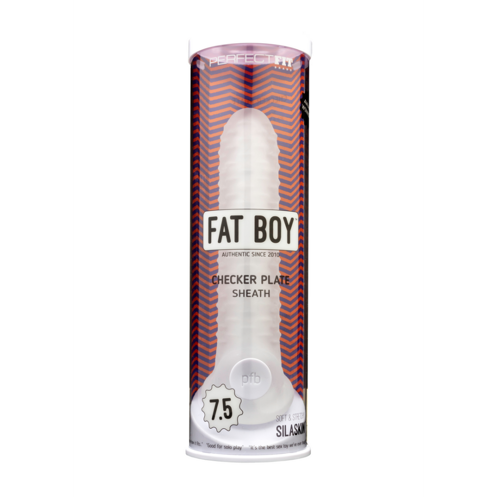 PerfectFitBrand Fat Boy Checker Box Sheath - Dildo - 7 / 19 cm