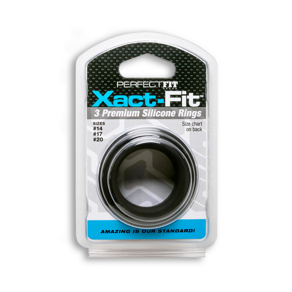 PerfectFitBrand Xact-Fit Kit - Cockring Set - S/M/L