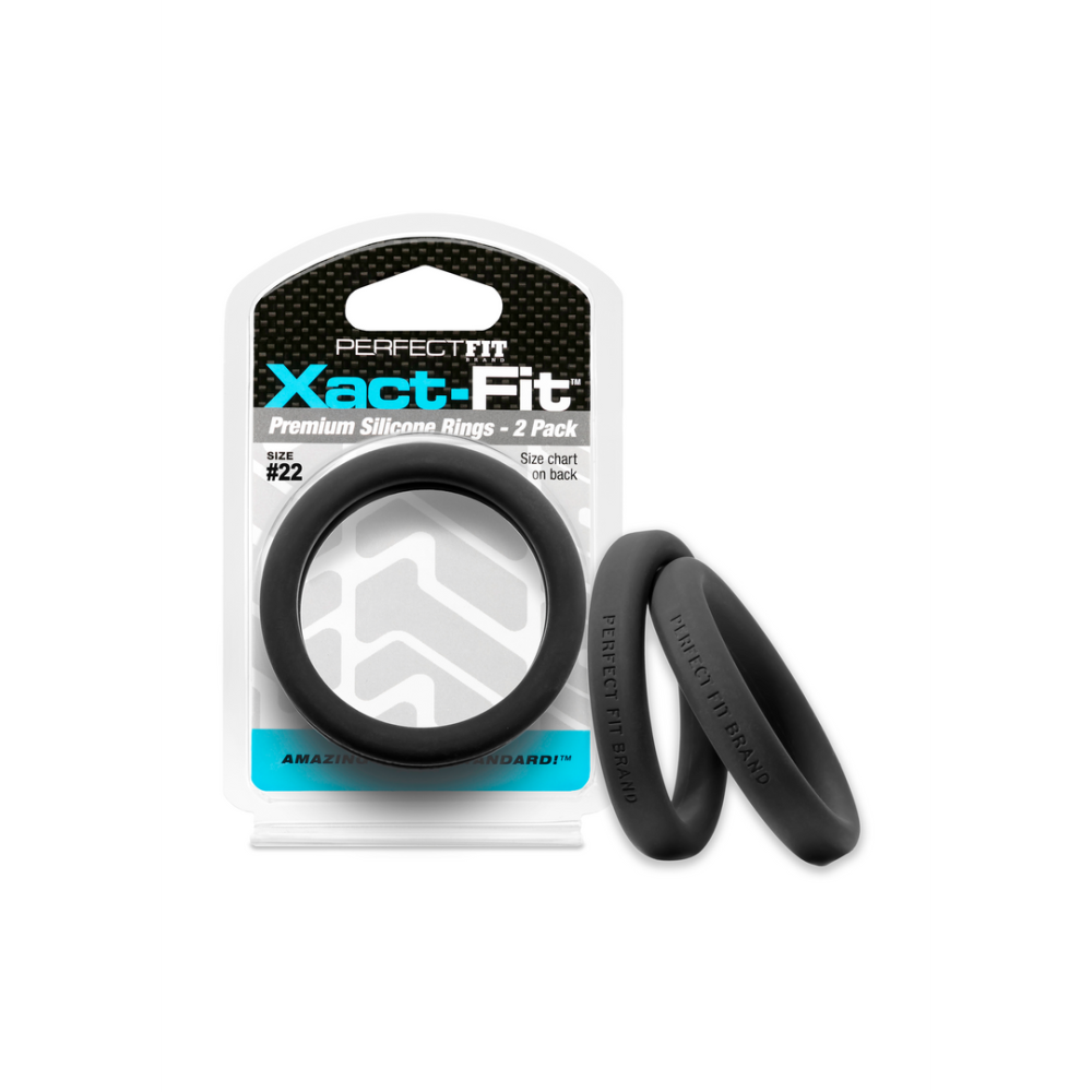 Image of PerfectFitBrand #22 Xact-Fit - Cockring 2-Pack 