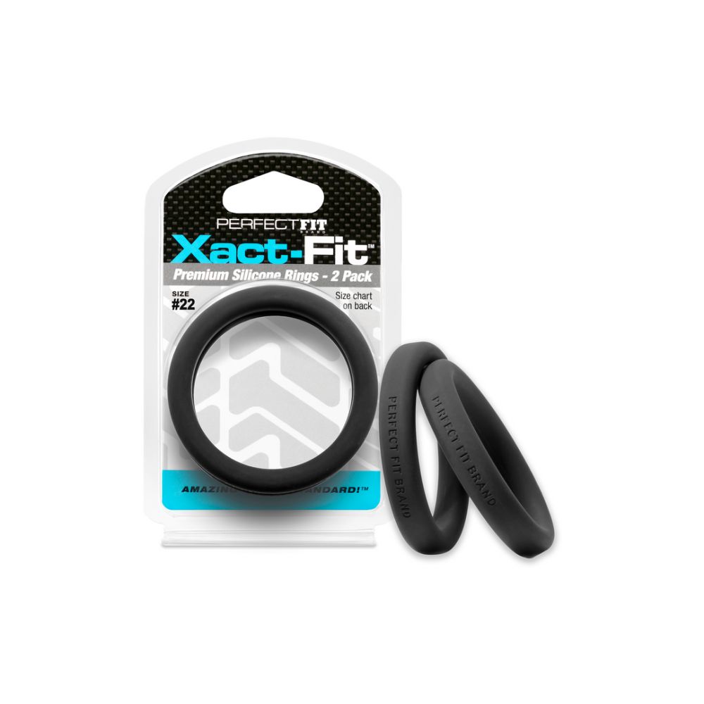 Image of PerfectFitBrand #22 Xact-Fit - Cockring 2-Pack