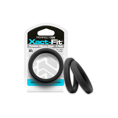 Image of PerfectFitBrand #21 Xact-Fit - Cockring 2-Pack