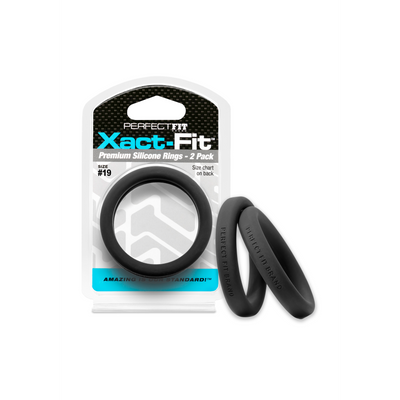 Image of PerfectFitBrand #19 Xact-Fit - Cockring 2-Pack 