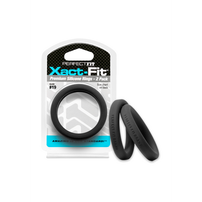 Image of PerfectFitBrand #19 Xact-Fit - Cockring 2-Pack