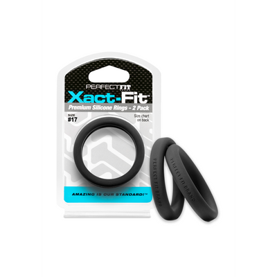 Image of PerfectFitBrand #17 Xact-Fit - Cockring 2-Pack 