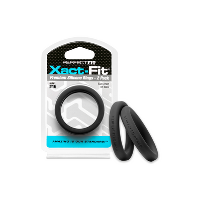 Image of PerfectFitBrand #16 Xact-Fit - Cockring 2-Pack 