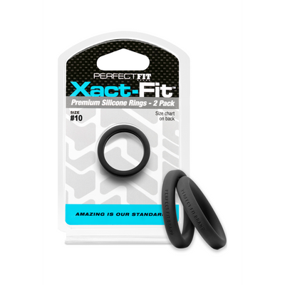 Image of PerfectFitBrand #10 Xact-Fit - Cockring 2-Pack 