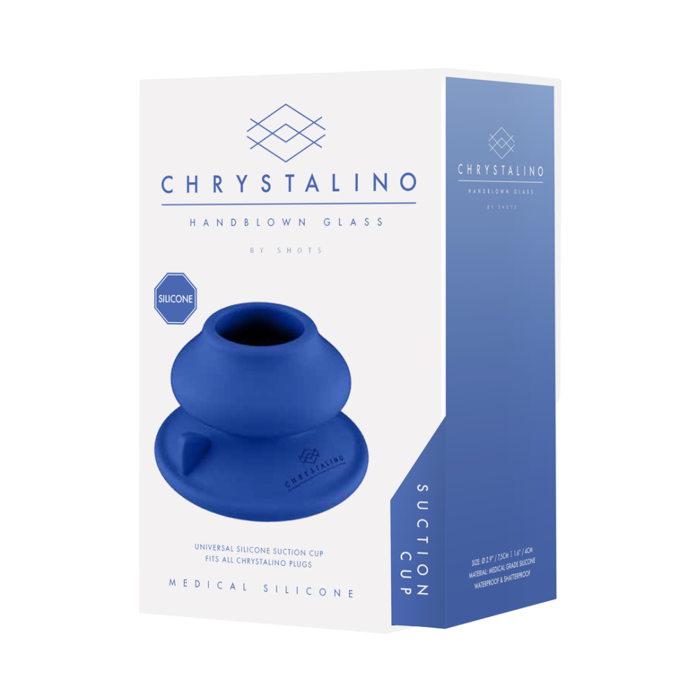 Chrystalino by Shots Silicone Suction Cup for Chrystalino Toys from Glass