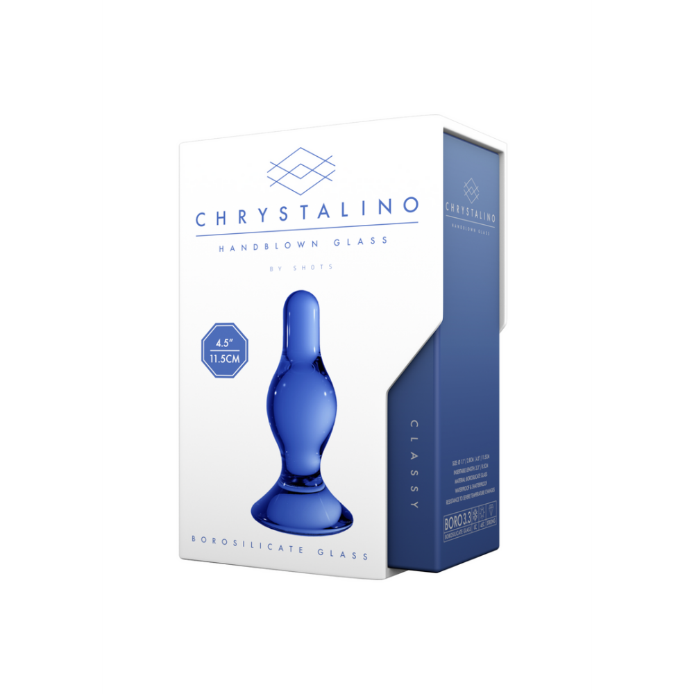 Chrystalino by Shots Classy - Glass Butt Plug