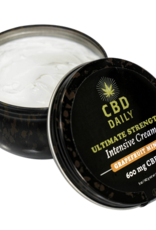 Earthly body CBD Daily Ultimate Strength Intensive Cream - Grapefruit Mint - 5 oz / 142 g