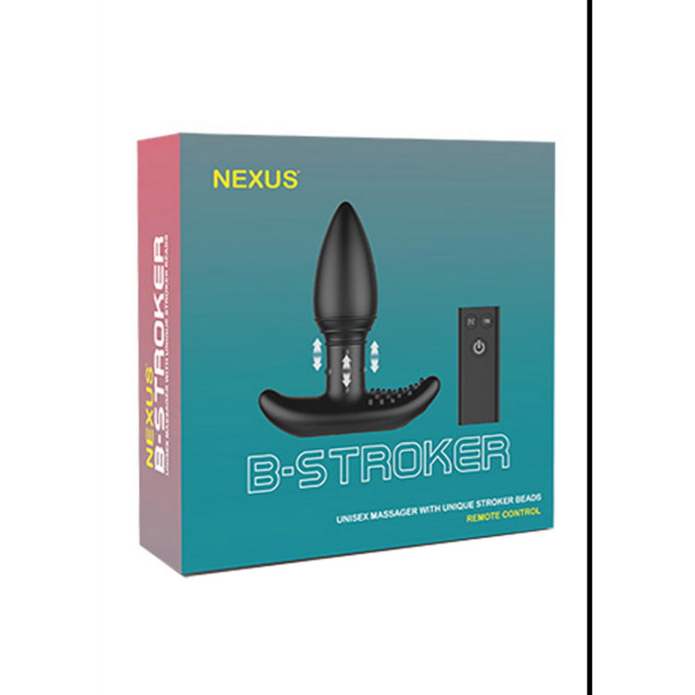 Nexus B-Stroker - Unisex Massager with Unique Rimming Beads and Remote Control