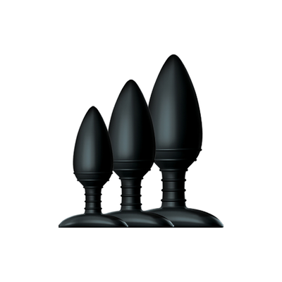 Image of Nexus Butt Plug Trio - 3 Sturdy Silicone Butt Plugs