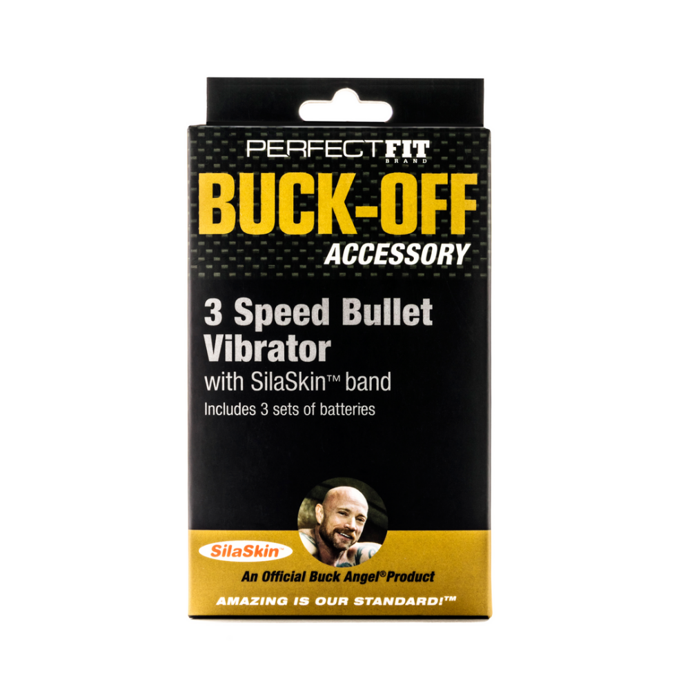 PerfectFitBrand Buck Off - Cockring with Vibrating Bullet