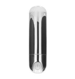 Be Good Tonight by Shots 10 Speed Oplaadbare Bullet - Zilver