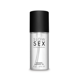 Bijoux Indiscrets Slow Sex - Warming Massage Oil - 1.7 fl oz / 50 ml