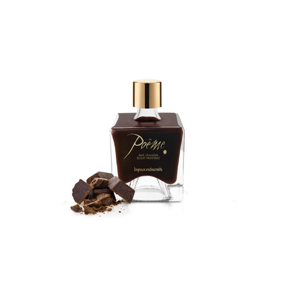 Bijoux Indiscrets Poème - Bodypainting Dark Chocolate - Chocolate