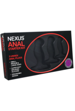 Nexus Anal Starter Kit - 3 Sturdy Silicone Anal Plugs