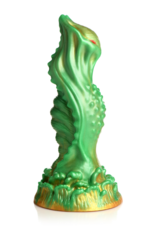 XR Brands Nebula - Alien Silicone Dildo - Green