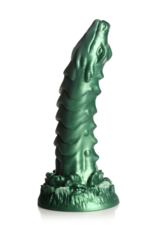 XR Brands Cockness Monster - Lake Creature Silicone Dildo - Green