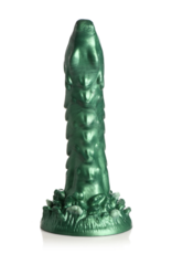 XR Brands Cockness Monster - Lake Creature Silicone Dildo - Green