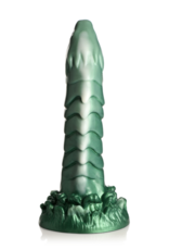 XR Brands Cockness Monster - Lake Creature Silicone Dildo - Green