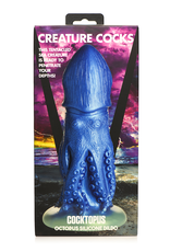 XR Brands Cocktopus Octopus - Silicone Dildo - Blue