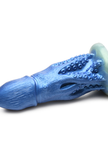 XR Brands Cocktopus Octopus - Silicone Dildo - Blue