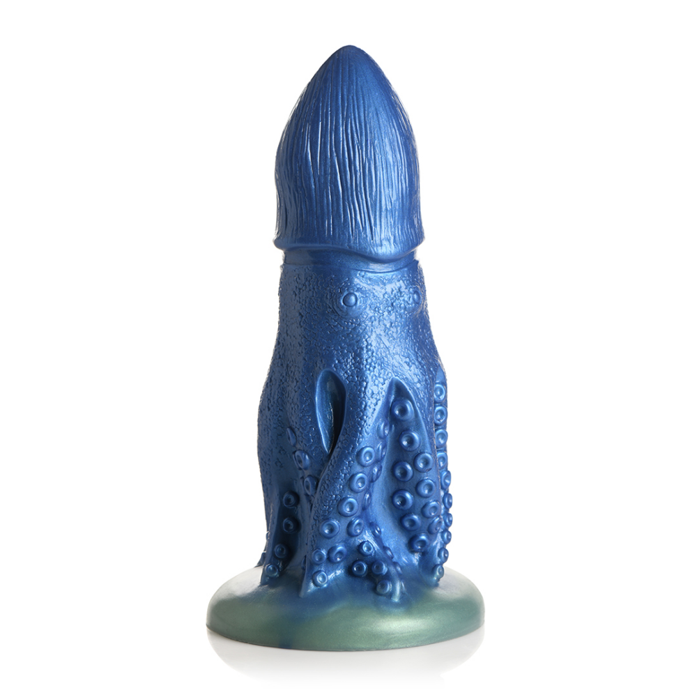 XR Brands Cocktopus Octopus - Silicone Dildo - Blue