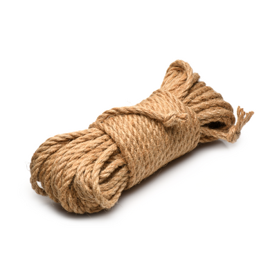 Image of XR Brands Tied Up - Jute Bondage Rope - 50 ft / 15,2 mtr