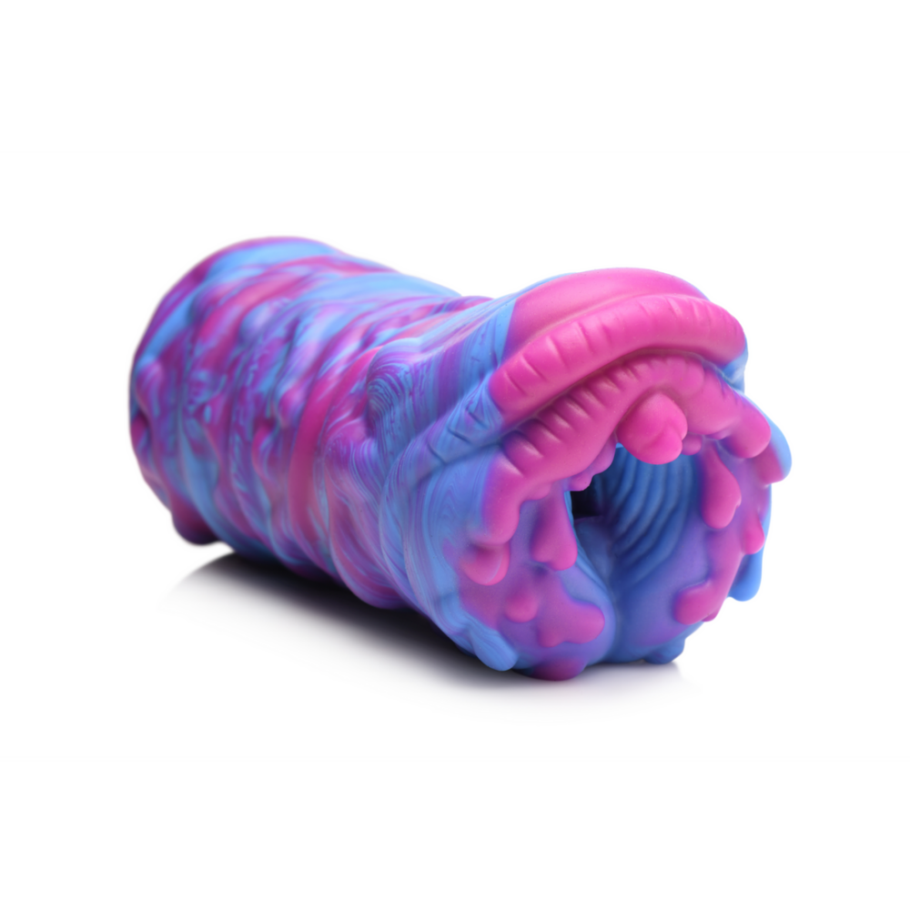 Image of XR Brands Cyclone - Silicone Alien Vagina Stroker - Purple