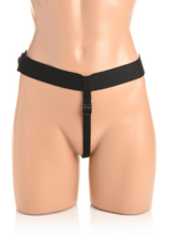 XR Brands Bum-Tastic - Silicone Anal Plug with Harness and Remote Control