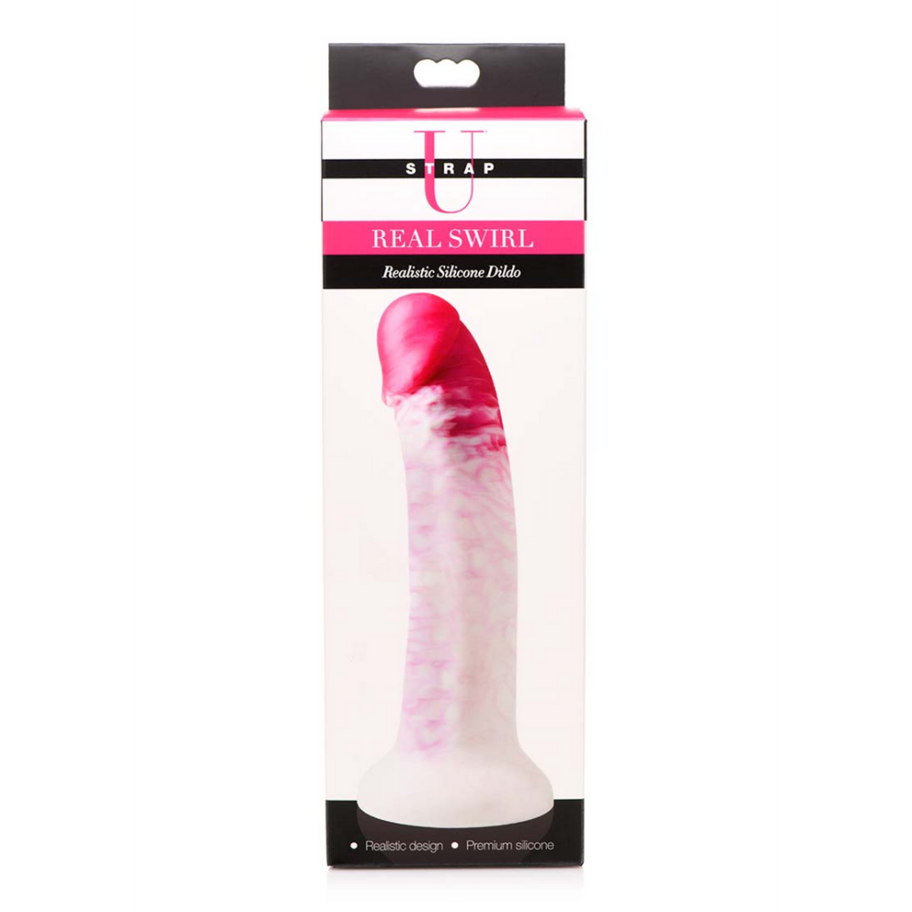 XR Brands Real Swirl - Realistic Silicone Dildo