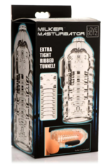 XR Brands Milker TPE Masturbator - Clear