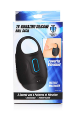 XR Brands Vibrating Silicone Testicle Massager