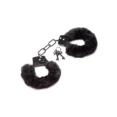 Image of XR Brands Cuffed in Fur Hairy Handcuffs