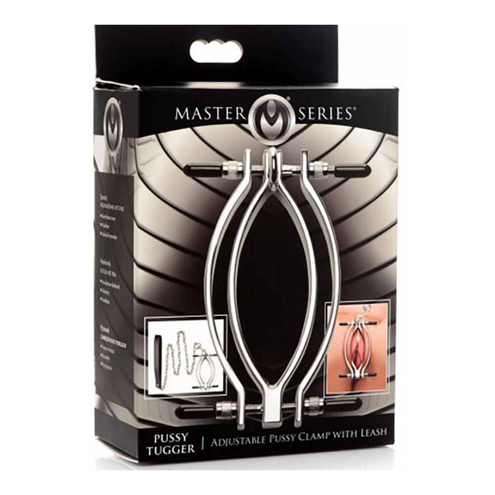 XR Brands Pussy Tugger - Verstelbare Pussy Clamp met Riem