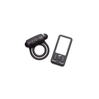 Image of XR Brands Vibrating Silicone Cockring with Remote Control