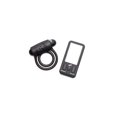 XR Brands Vibrating Silicone Cockring with Remote Control